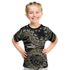 Collingwood Magpies NAIDOC Week 2026 Kid T Shirt Australian Aboriginal Dot Art Dreamtime Pattern Style