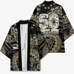 Collingwood Magpies NAIDOC Week 2026 Kimono Australian Aboriginal Dot Art Dreamtime Pattern Style