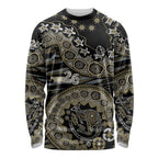 Collingwood Magpies NAIDOC Week 2026 Long Sleeve Shirt Australian Aboriginal Dot Art Dreamtime Pattern Style