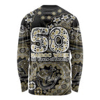 Collingwood Magpies NAIDOC Week 2026 Long Sleeve Shirt Australian Aboriginal Dot Art Dreamtime Pattern Style