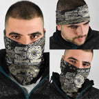 Collingwood Magpies NAIDOC Week 2026 Neck Gaiter Australian Aboriginal Dot Art Dreamtime Pattern Style