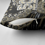Collingwood Magpies NAIDOC Week 2026 Pillow Cover Australian Aboriginal Dot Art Dreamtime Pattern Style