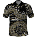 Collingwood Magpies NAIDOC Week 2026 Polo Shirt Australian Aboriginal Dot Art Dreamtime Pattern Style