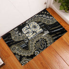 Collingwood Magpies NAIDOC Week 2026 Rubber Doormat Australian Aboriginal Dot Art Dreamtime Pattern Style