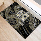 Collingwood Magpies NAIDOC Week 2026 Rubber Doormat Australian Aboriginal Dot Art Dreamtime Pattern Style