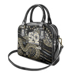 Collingwood Magpies NAIDOC Week 2026 Shoulder Handbag Australian Aboriginal Dot Art Dreamtime Pattern Style