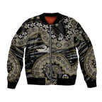 Collingwood Magpies NAIDOC Week 2026 Sleeve Zip Bomber Jacket Australian Aboriginal Dot Art Dreamtime Pattern Style