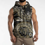 Collingwood Magpies NAIDOC Week 2026 Sleeveless Hoodie Australian Aboriginal Dot Art Dreamtime Pattern Style