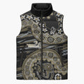 Collingwood Magpies NAIDOC Week 2026 Sleeveless Puffer Jacket Australian Aboriginal Dot Art Dreamtime Pattern Style