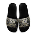 Collingwood Magpies NAIDOC Week 2026 Slide Sandals Australian Aboriginal Dot Art Dreamtime Pattern Style