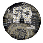 Collingwood Magpies NAIDOC Week 2026 Spare Tire Cover Australian Aboriginal Dot Art Dreamtime Pattern Style