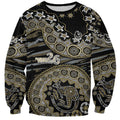Collingwood Magpies NAIDOC Week 2026 Sweatshirt Australian Aboriginal Dot Art Dreamtime Pattern Style