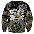 Collingwood Magpies NAIDOC Week 2026 Sweatshirt Australian Aboriginal Dot Art Dreamtime Pattern Style
