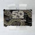 Collingwood Magpies NAIDOC Week 2026 Tablecloth Australian Aboriginal Dot Art Dreamtime Pattern Style