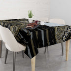 Collingwood Magpies NAIDOC Week 2026 Tablecloth Australian Aboriginal Dot Art Dreamtime Pattern Style