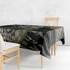 Collingwood Magpies NAIDOC Week 2026 Tablecloth Australian Aboriginal Dot Art Dreamtime Pattern Style
