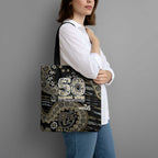 Collingwood Magpies NAIDOC Week 2026 Tote Bag Australian Aboriginal Dot Art Dreamtime Pattern Style