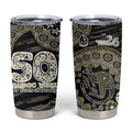 Collingwood Magpies NAIDOC Week 2026 Tumbler Cup Australian Aboriginal Dot Art Dreamtime Pattern Style