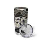 Collingwood Magpies NAIDOC Week 2026 Tumbler Cup Australian Aboriginal Dot Art Dreamtime Pattern Style
