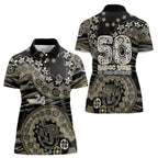 Collingwood Magpies NAIDOC Week 2026 Women Polo Shirt Australian Aboriginal Dot Art Dreamtime Pattern Style