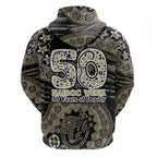 Collingwood Magpies NAIDOC Week 2026 Zip Hoodie Australian Aboriginal Dot Art Dreamtime Pattern Style
