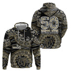 Collingwood Magpies NAIDOC Week 2026 Zip Hoodie Australian Aboriginal Dot Art Dreamtime Pattern Style