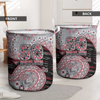 Essendon Bombers NAIDOC Week 2026 Laundry Basket Australian Aboriginal Dot Art Dreamtime Pattern Style