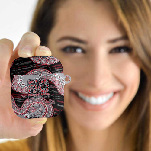 Essendon Bombers NAIDOC Week 2026 AirPods Case Australian Aboriginal Dot Art Dreamtime Pattern Style