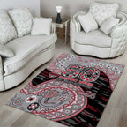 Essendon Bombers NAIDOC Week 2026 Area Rug Australian Aboriginal Dot Art Dreamtime Pattern Style