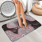 Essendon Bombers NAIDOC Week 2026 Bathroom Set Australian Aboriginal Dot Art Dreamtime Pattern Style