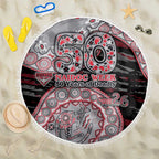 Essendon Bombers NAIDOC Week 2026 Beach Blanket Australian Aboriginal Dot Art Dreamtime Pattern Style