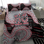Essendon Bombers NAIDOC Week 2026 Bedding Set Australian Aboriginal Dot Art Dreamtime Pattern Style