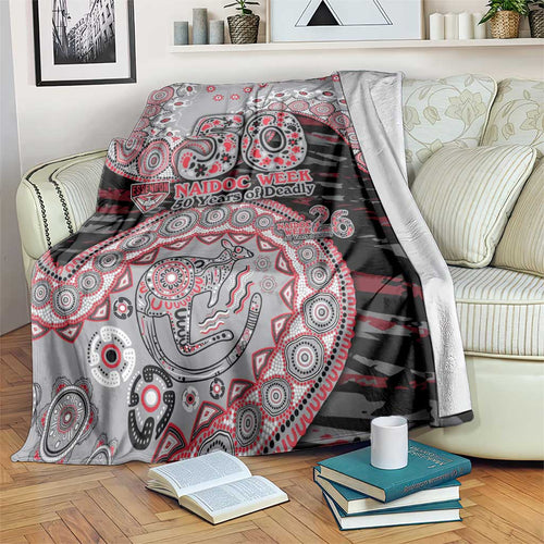 Essendon Bombers NAIDOC Week 2026 Blanket Australian Aboriginal Dot Art Dreamtime Pattern Style
