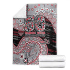 Essendon Bombers NAIDOC Week 2026 Blanket Australian Aboriginal Dot Art Dreamtime Pattern Style