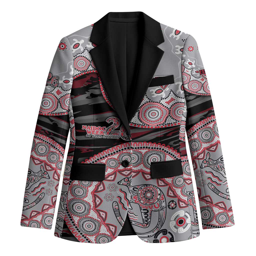 Essendon Bombers NAIDOC Week 2026 Blazer Australian Aboriginal Dot Art Dreamtime Pattern Style
