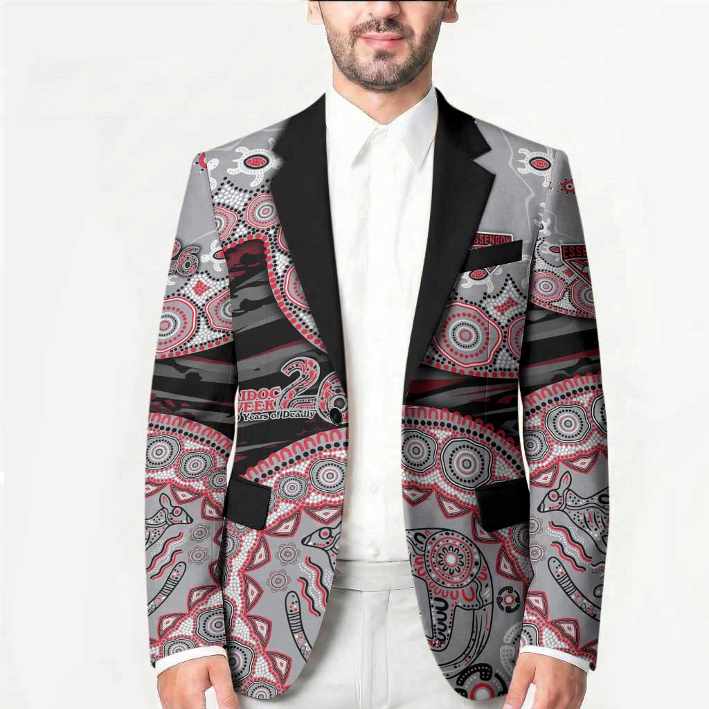 Essendon Bombers NAIDOC Week 2026 Blazer Australian Aboriginal Dot Art Dreamtime Pattern Style