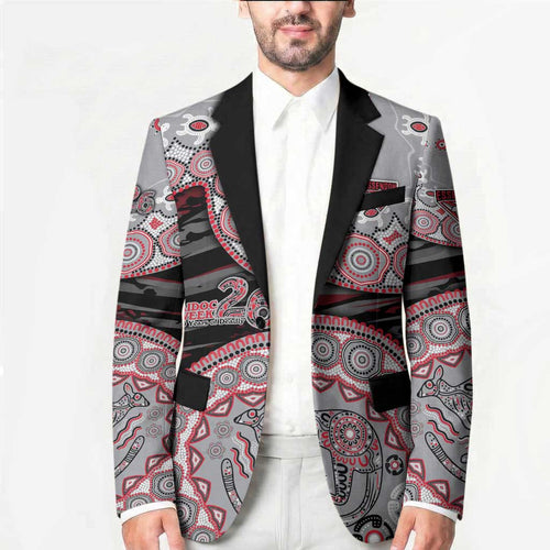 Essendon Bombers NAIDOC Week 2026 Blazer Australian Aboriginal Dot Art Dreamtime Pattern Style