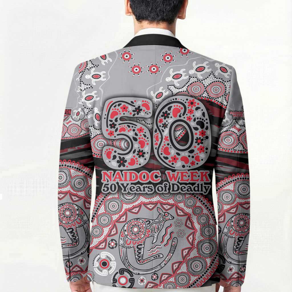 Essendon Bombers NAIDOC Week 2026 Blazer Australian Aboriginal Dot Art Dreamtime Pattern Style