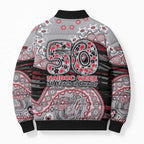 Essendon Bombers NAIDOC Week 2026 Bomber Puffer Jacket Australian Aboriginal Dot Art Dreamtime Pattern Style