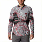 Essendon Bombers NAIDOC Week 2026 Button Sweatshirt Australian Aboriginal Dot Art Dreamtime Pattern Style