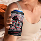 Essendon Bombers NAIDOC Week 2026 4 in 1 Can Cooler Tumbler Australian Aboriginal Dot Art Dreamtime Pattern Style