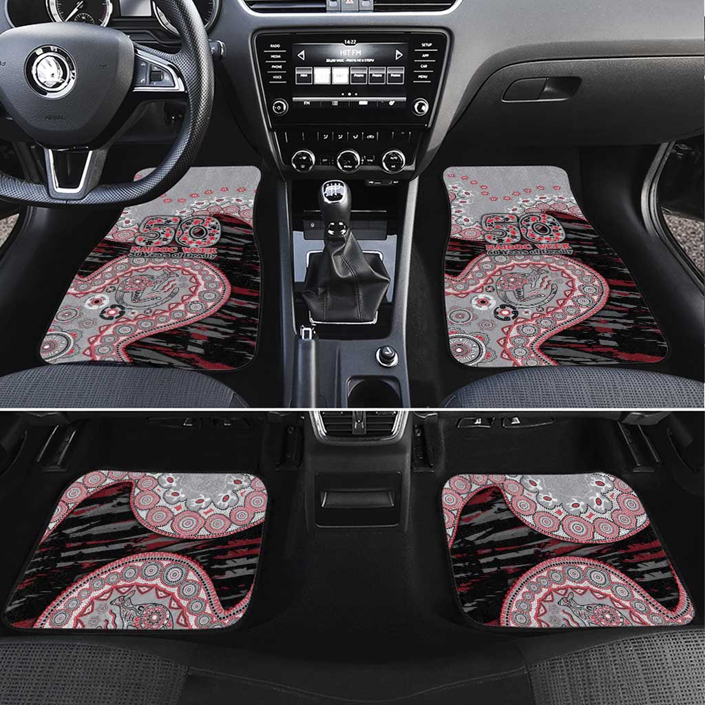 Essendon Bombers NAIDOC Week 2026 Car Mats Australian Aboriginal Dot Art Dreamtime Pattern Style