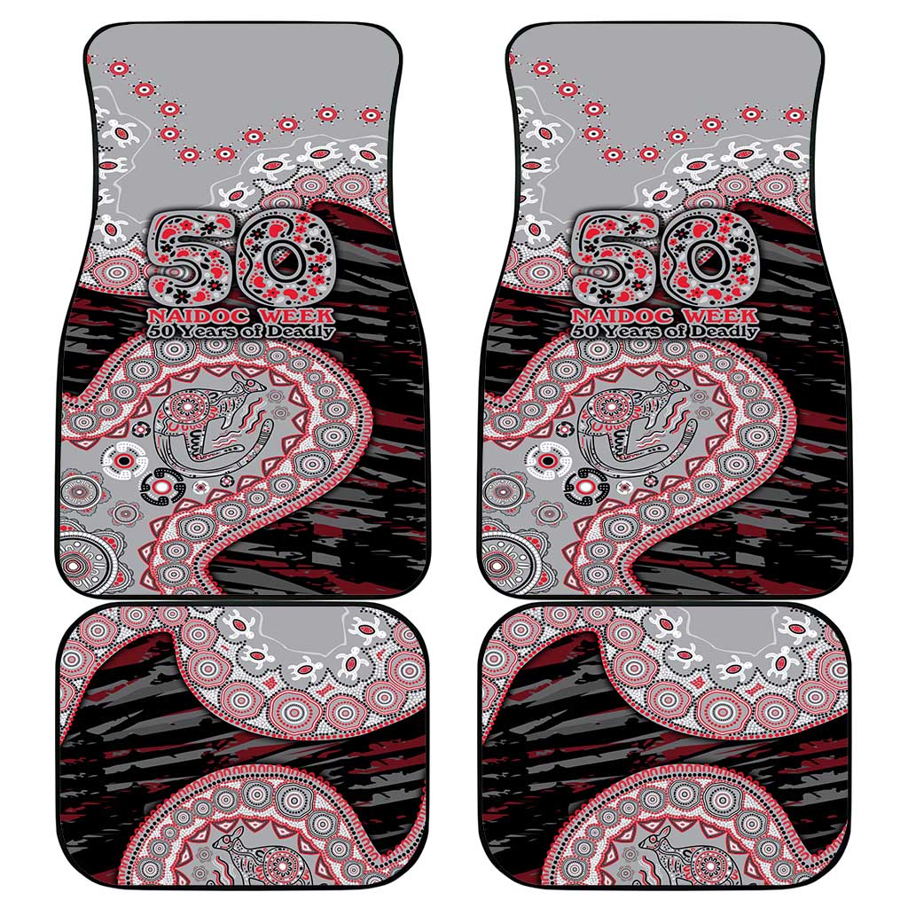 Essendon Bombers NAIDOC Week 2026 Car Mats Australian Aboriginal Dot Art Dreamtime Pattern Style