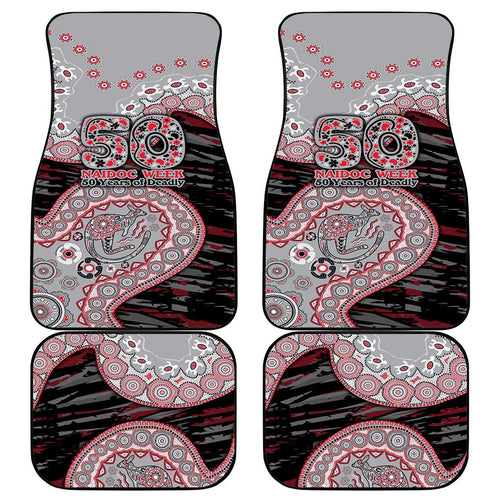 Essendon Bombers NAIDOC Week 2026 Car Mats Australian Aboriginal Dot Art Dreamtime Pattern Style