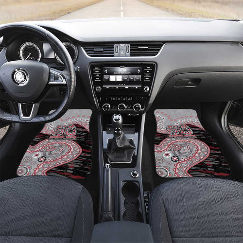 Essendon Bombers NAIDOC Week 2026 Car Mats Australian Aboriginal Dot Art Dreamtime Pattern Style
