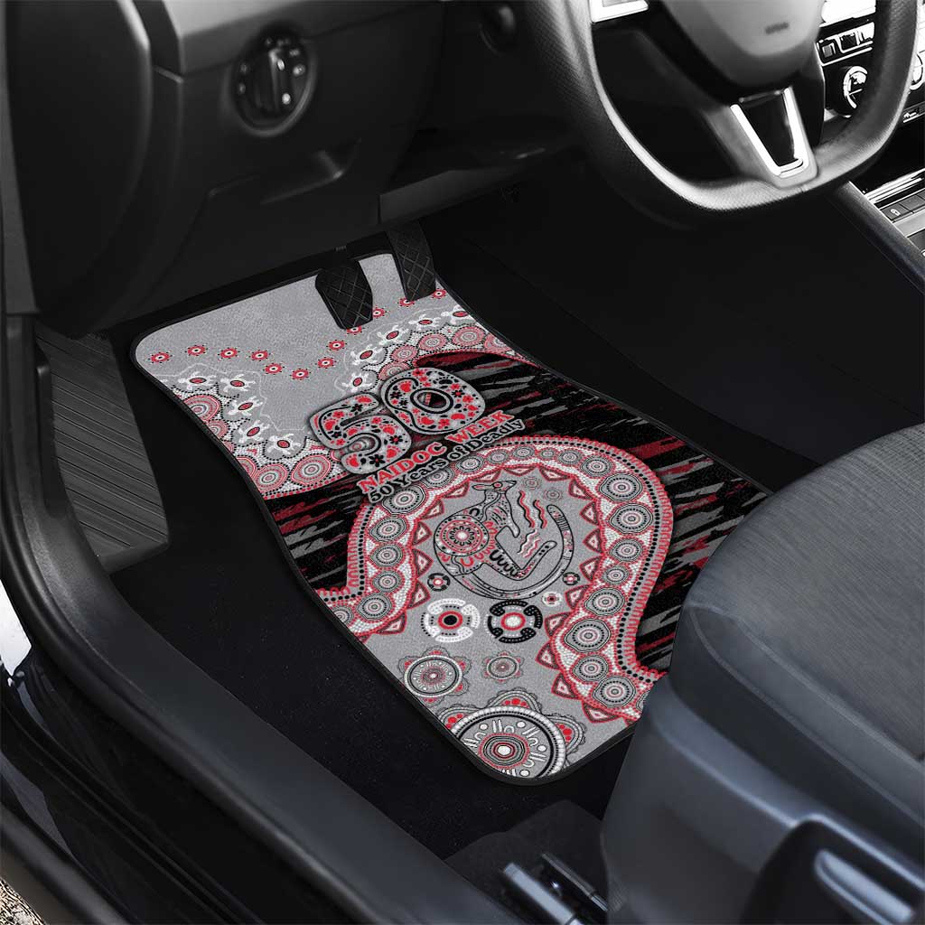 Essendon Bombers NAIDOC Week 2026 Car Mats Australian Aboriginal Dot Art Dreamtime Pattern Style
