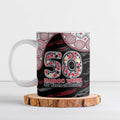 Essendon Bombers NAIDOC Week 2026 Ceramic Mug Australian Aboriginal Dot Art Dreamtime Pattern Style