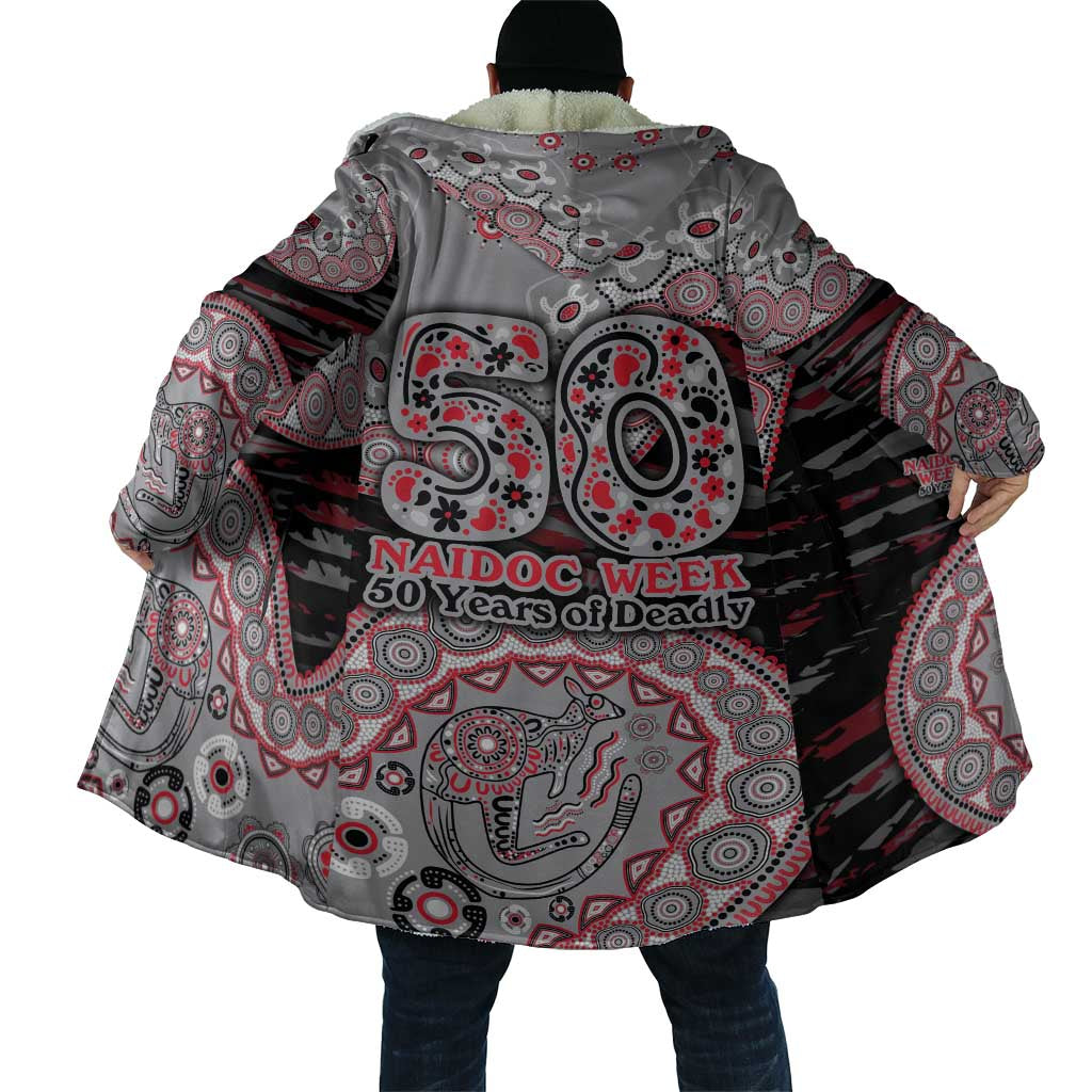 Essendon Bombers NAIDOC Week 2026 Cloak Australian Aboriginal Dot Art Dreamtime Pattern Style