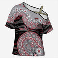 Essendon Bombers NAIDOC Week 2026 Cross Shoulder Shirt Australian Aboriginal Dot Art Dreamtime Pattern Style