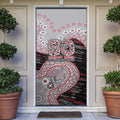 Essendon Bombers NAIDOC Week 2026 Door Cover Australian Aboriginal Dot Art Dreamtime Pattern Style